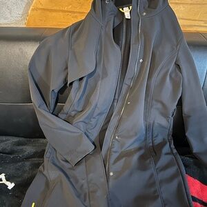 Lole Black Hooded Ski Jacket